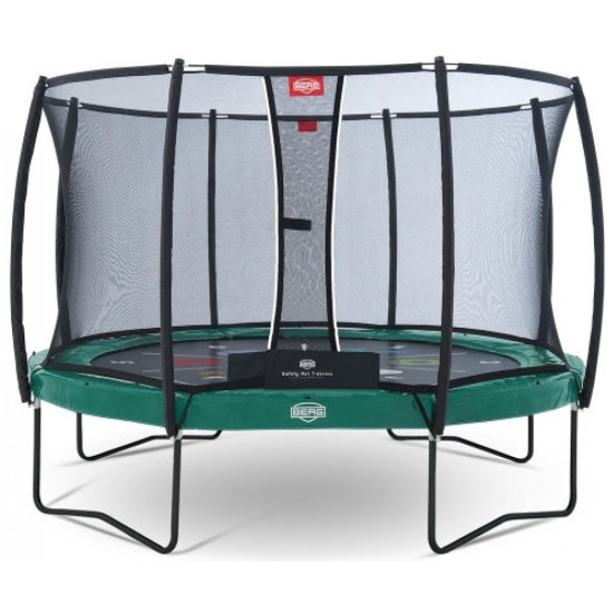 Купить Батут  Berg Elite Tattoo 430 см Green + защитная сетка Т-серии в Киеве - фото №1